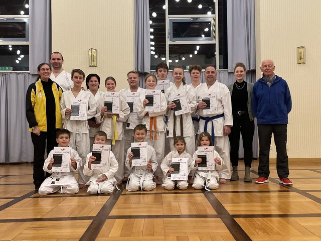 VfL Mainhardt - Karate - Gruppenbild